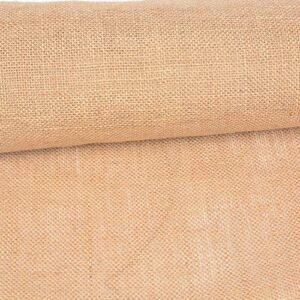 Tosnail 10 Yard Long 12" Wide Natural Burlap Fabric Roll for Craft Projects, Home Decor, Wedding Decor