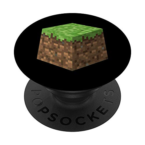 Pixel Cube Gamer Gaming Kids Boys PopSockets Swappable PopGrip