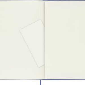 Moleskine Classic Notebook, Hard Cover, XL (7.5" x 9.5") Ruled/Lined, Hydrangea Blue, 192 Pages