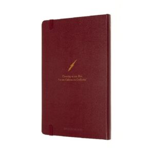 Moleskine Limited Edition Harry Potter Notebook, Hard Cover, Large (5" x 8.25") Ruled/Lined, Bordeaux Red (Book 6) 240 Pages