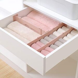 poeland expandable drawer divider organizer drawer separators pack of 4