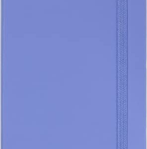 Moleskine Classic Notebook, Hard Cover, Pocket (3.5" x 5.5") Plain/Blank, Hydrangea Blue, 192 Pages