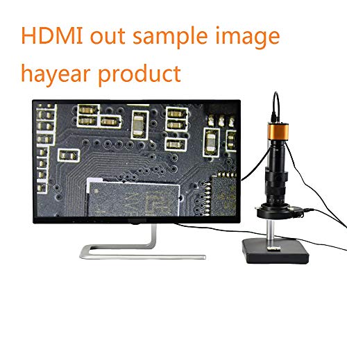HAYEAR 16MP HDMI 1920x1080P Resolution Digital CMOS Microscope Camera for Phone Soldering Repair 110V-240V Plug