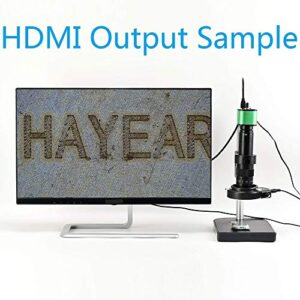 HAYEAR 16MP HDMI 1920x1080P Resolution Digital CMOS Microscope Camera for Phone Soldering Repair 110V-240V Plug