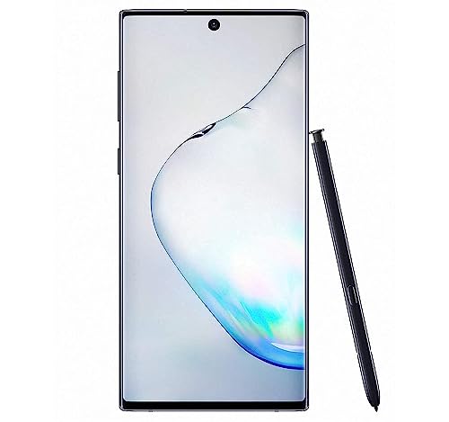 Samsung Galaxy Note 10 SM-N970F/DS, 4G LTE, International Version (No US Warranty), 256GB 8GB RAM, Aura Black - GSM Unlocked