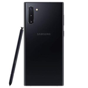 Samsung Galaxy Note 10 SM-N970F/DS, 4G LTE, International Version (No US Warranty), 256GB 8GB RAM, Aura Black - GSM Unlocked