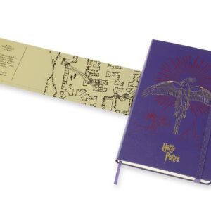 Moleskine Limited Edition Harry Potter Notebook, Hard Cover, Large (5" x 8.25") Ruled/Lined, Brilliant Violet (Book 5) 240 Pages