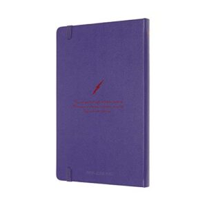 Moleskine Limited Edition Harry Potter Notebook, Hard Cover, Large (5" x 8.25") Ruled/Lined, Brilliant Violet (Book 5) 240 Pages