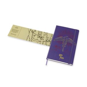 Moleskine Limited Edition Harry Potter Notebook, Hard Cover, Large (5" x 8.25") Ruled/Lined, Brilliant Violet (Book 5) 240 Pages