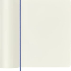 Moleskine Classic Notebook, Soft Cover, XL (7.5" x 9.5") Plain/Blank, Hydrangea Blue, 192 Pages