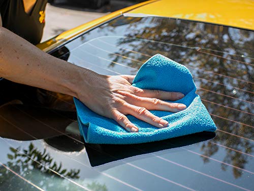 Meguiar's X190300 Perfect Clarity Glass Towels, Streak Free and Lint Free Finish - 3 Pack