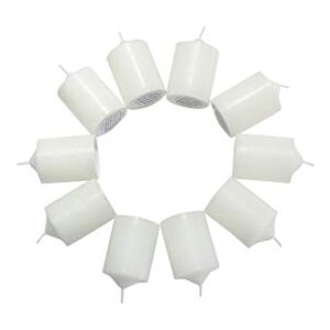 Enlightened Ambience Gardenia Scented Candles (10 Votives, White)