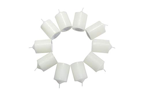 Enlightened Ambience Gardenia Scented Candles (10 Votives, White)