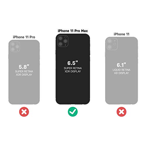 OtterBox Bundle: COMMUTER SERIES Case for iPhone 11 Pro Max - (BLACK) + PopSockets PopGrip - (WHITE MARBLE)