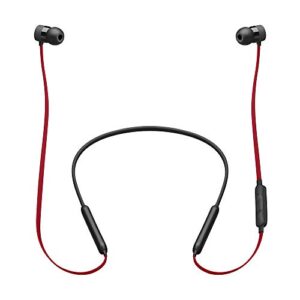 BeatsX Wireless Earphones - Apple W1 Headphone Chip, Class 1 Bluetooth, 8 Hours of Listening Time - Black-Red