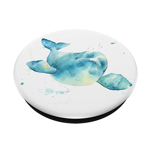 Beluga whale PopSockets PopGrip: Swappable Grip for Phones & Tablets