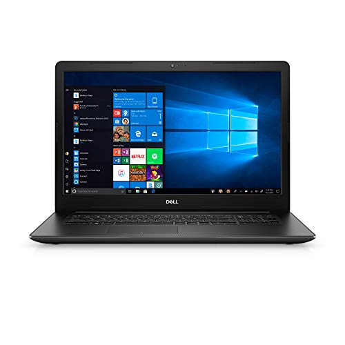 Dell Inspiron 17 3793, i3793-5841BLK-PUS, 10th Generation Intel Core i5-1035G1, 17.3-Inch FHD (1920 X 1080), 8GB x 1 DDR4 2666MHz, 1 TB 5400 RPM, Tray Load DVD Drive