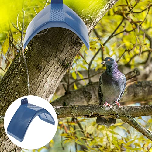 POPETPOP Pigeon Rest Stand-10pcs Plastic Pigeon Perch Dove Rest Stand Frame Grill Dwelling Pigeon Perches Roost for Bird Supplies (Blue)