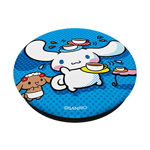 Cinnamoroll Cafe Coffee Fun! PopSockets PopGrip: Swappable Grip for Phones & Tablets