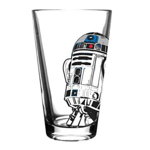 Star Wars Classic Pint Glass Set - 16 oz. Glass Capacity - Set of 4 Glasses - Classic Shape