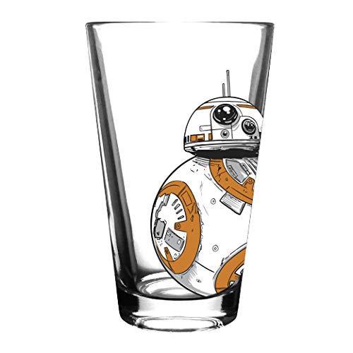 Star Wars Classic Pint Glass Set - 16 oz. Glass Capacity - Set of 4 Glasses - Classic Shape