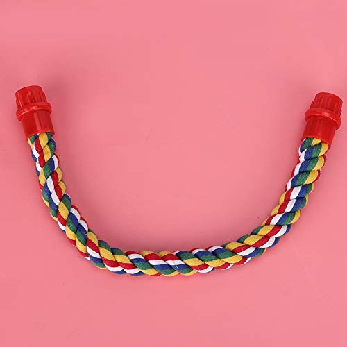 Parrot Rope Perches Parrot Climbing Ropes Parrot Swing Toys Parrot Spiral Standing Toys Parrot Cage Toys (M )