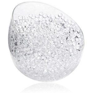 bymore 30000 clear water gel jelly beads vase filler beads,vase fillers for candle making, wedding centerpiece, floral arrangement