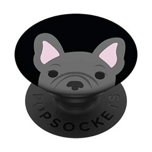 cute frenchie ears - french bullog popsockets swappable popgrip