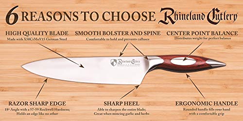 Rhineland Cutlery 8″ Chef Knife