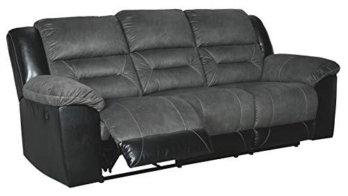 Signature Design by Ashley Contemporary Reclining Sofas, Gray