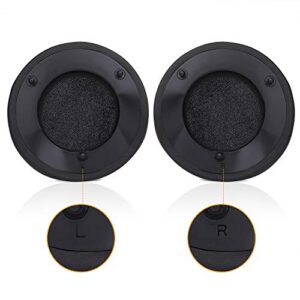 Thresher 7.1 Earpads, JARMOR Replacement Memory Foam Ear Cushion Kit Pad Cover for Razer Thresher 7.1 Headphone ONLY (Black)