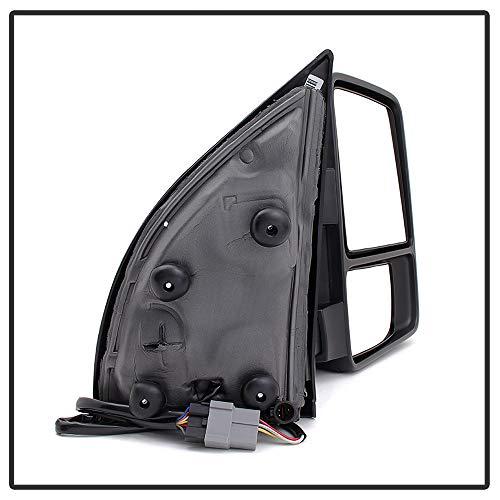 ACANII - For 1999-20 07 Ford F250/F350/F450 SuperDuty Telescoping Power Heat SMOKE LED Signal Towing Mirrors Left+Right