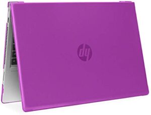 mcover case compatible for 2019～2020 15.6" hp probook 450 g6 / g7, probook 455 g6 / g7 series notebook pc only (not fitting other hp models) - purple