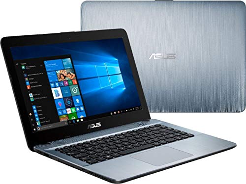 ASUS 2019 14" Premium High Performance Laptop Computer| AMD A6-9225 up to 3.0GHz| 4GB DDR4 RAM| 500GB HDD| AMD Radeon R4| WiFi| Bluetooth| USB 3.1 Type-C| HDMI| Silver Gradient| Windows 10 Home|