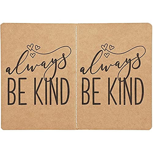 Kindness Counts Kraft Pocket Journals, Bulk Journals for Kids (4 x 5.75 in, 24 Pack)