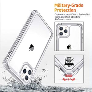 ESR Air Armor Designed for iPhone 11 Pro Case, [Shock-Absorbing] [Scratch-Resistant] [Military Grade Protection] Hard PC + Flexible TPU Frame, for The iPhone 5.8”(2019), Clear