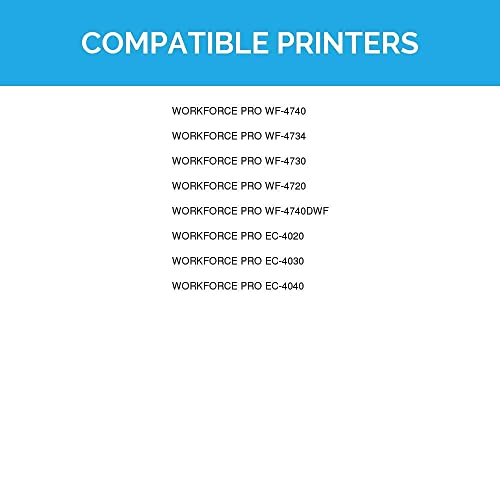 LD Products Remanufactured Ink Cartridge Replacements for Epson 802 802XL (SY Black, XL Cyan, XL Magenta, XL Yellow, 4-Pack) for use in Workforce: WF-4720, WF-4730, WF-4734, WF-4740, WF-4740DWF