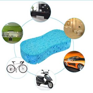 Car Wash Sponges,Large Cleaning Sponges Pad,5Pcs Size 23x11x4.5CM,Mix Colors Cleaning Washing Sponges for Kitchen with Vacuum Compressed Packing