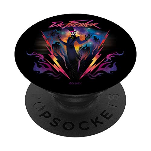 Disney Villains Dr. Facilier 90s Rock Band Neon PopSockets PopGrip: Swappable Grip for Phones & Tablets