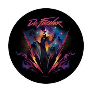 Disney Villains Dr. Facilier 90s Rock Band Neon PopSockets PopGrip: Swappable Grip for Phones & Tablets