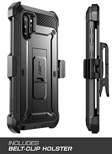 SUPCASE Unicorn Beetle Pro Series Case Designed for Samsung Galaxy Note 10 Plus/Note 10 Plus 5G, Full-Body Rugged Holster & Kickstand Without Built-in Screen Protector (Black)