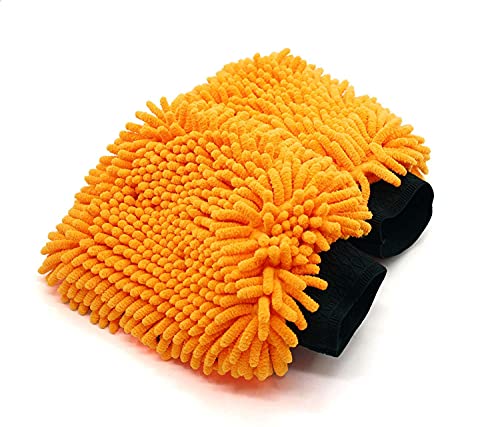 SCRUBIT Car Wash Mitt Car Scrubber - 2 Pack – Scratch-Free Car Sponges for Washing, Dual Sided Wash Mitts for Car Washing - Premium Car Wash Sponge for Cars, Trucks, and Boats