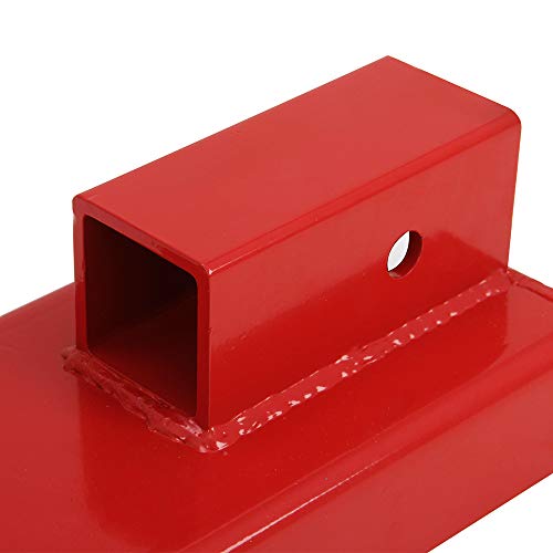 NIXFACE Insert 2" Forklift Hitch Receiver Pallet Forks Trailer Towing Adapter