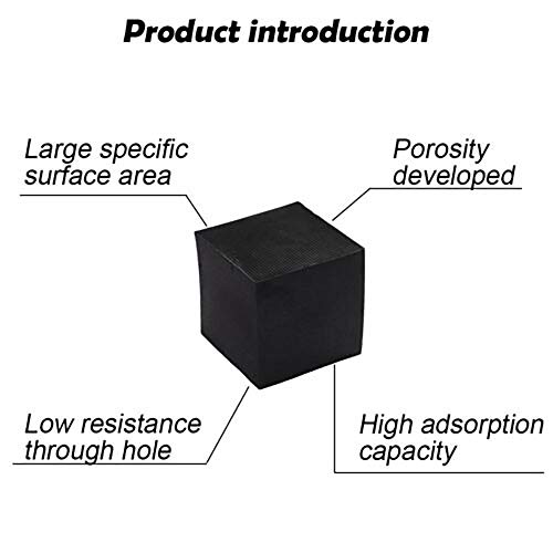 Eco-Aquarium Water Purifier Cube Filter Activated Carbon Ultra Strong Filtration and Absorption for Aquarium,Ponds,Fish Tank, Water Tank, Water Purification