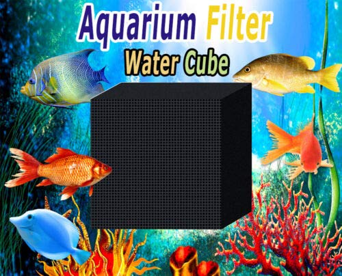 Eco-Aquarium Water Purifier Cube Filter Activated Carbon Ultra Strong Filtration and Absorption for Aquarium,Ponds,Fish Tank, Water Tank, Water Purification