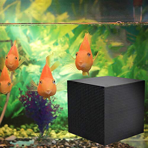 Eco-Aquarium Water Purifier Cube Filter Activated Carbon Ultra Strong Filtration and Absorption for Aquarium,Ponds,Fish Tank, Water Tank, Water Purification