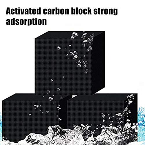 Eco-Aquarium Water Purifier Cube Filter Activated Carbon Ultra Strong Filtration and Absorption for Aquarium,Ponds,Fish Tank, Water Tank, Water Purification