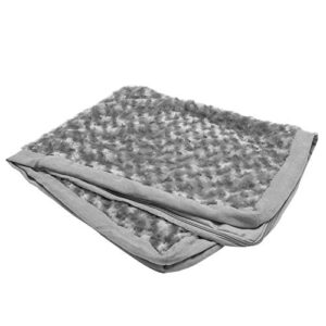 Furhaven Replacement Dog Bed Cover Ultra Plush Faux Fur & Suede Mattress, Machine Washable - Gray, Jumbo (X-Large)