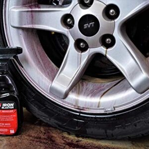 Malco Iron Blaster Fallout Remover - Dissolves Contaminants from Vehicles Such as Rail Dust, Industrial Fallout and Iron Deposits/Restores Paint to a Bright Finish / 22 Oz. (266222)