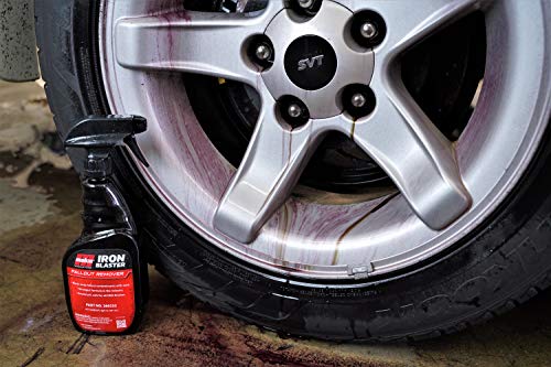 Malco Iron Blaster Fallout Remover - Dissolves Contaminants from Vehicles Such as Rail Dust, Industrial Fallout and Iron Deposits/Restores Paint to a Bright Finish / 22 Oz. (266222)